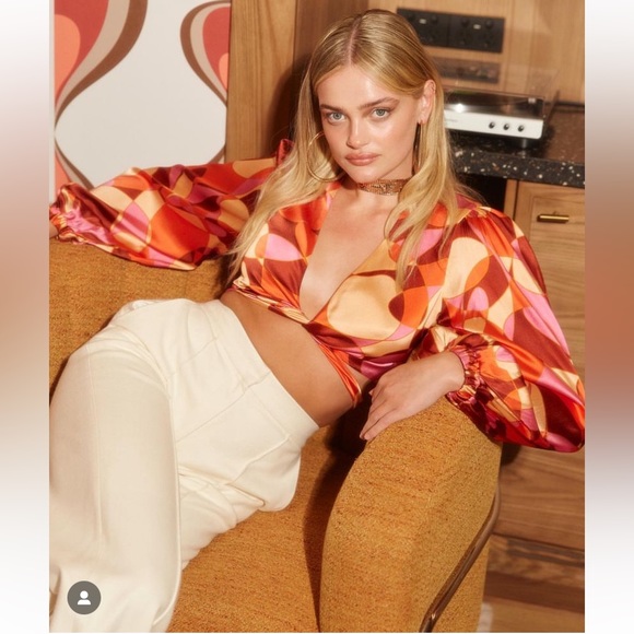 NWT Sofia The Label FARRAH STRAIGHT LEG WOOL HIGH WAIST DESIGNER PANTS TROUSERS - Picture 5 of 13